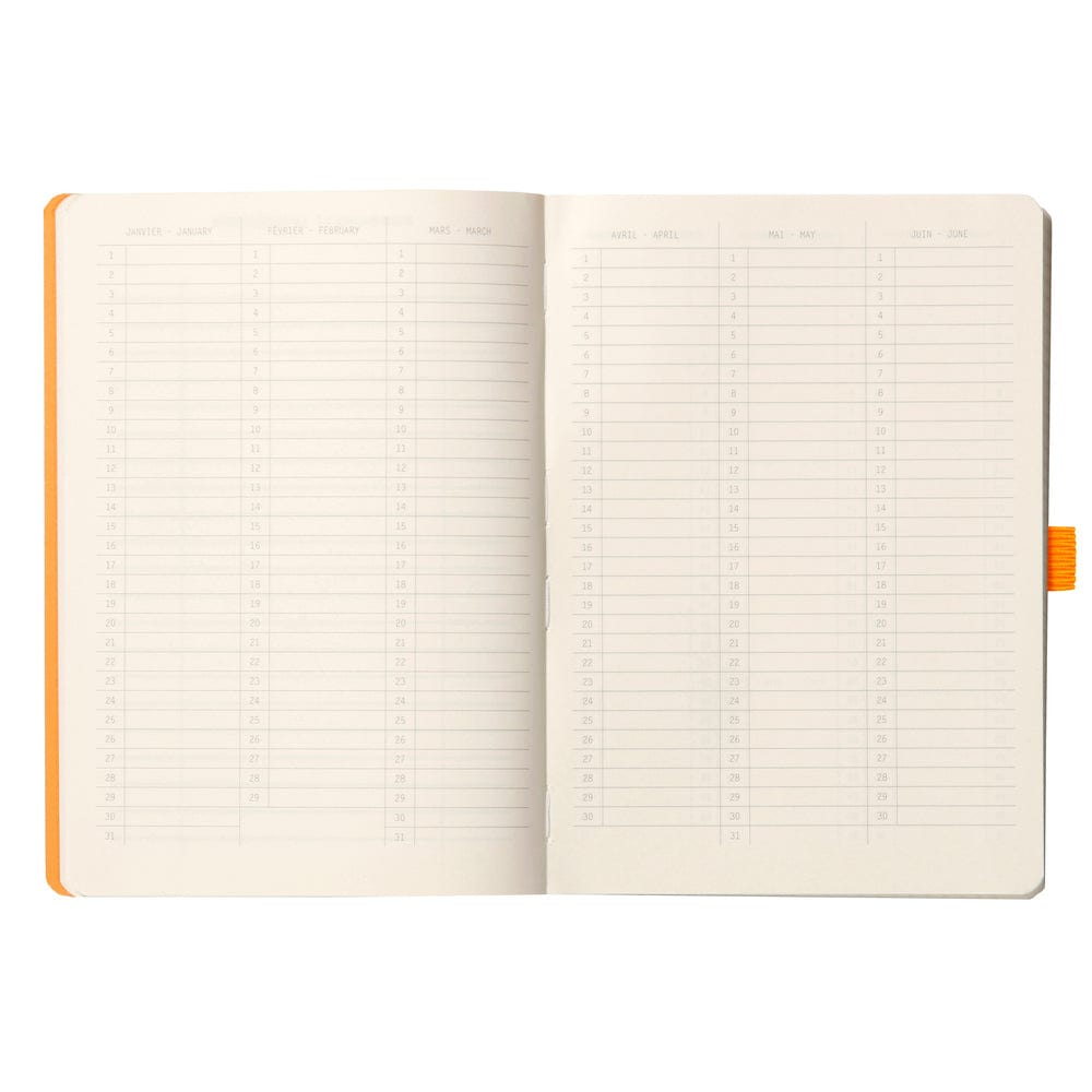 Rhodia Notesbog Rhodiarama softcover Goalbook PURPLE A5 - Dot grid