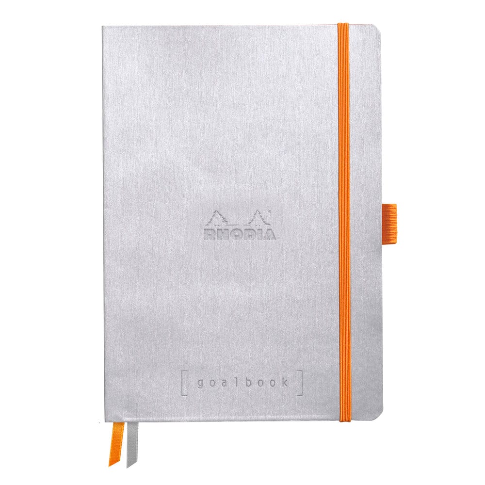 Rhodia Notesbog Rhodiarama softcover Goalbook SILVER A5 - Dot grid