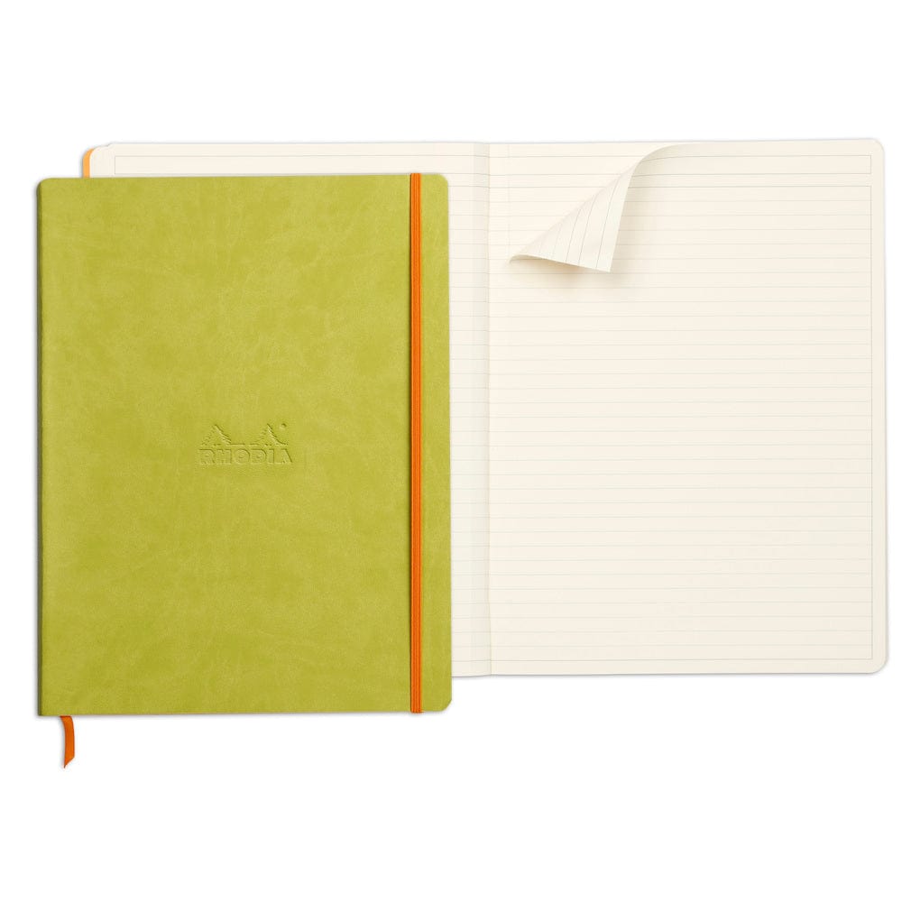 Rhodia Notesbog Rhodiarama softcover notebook ANISE A4+