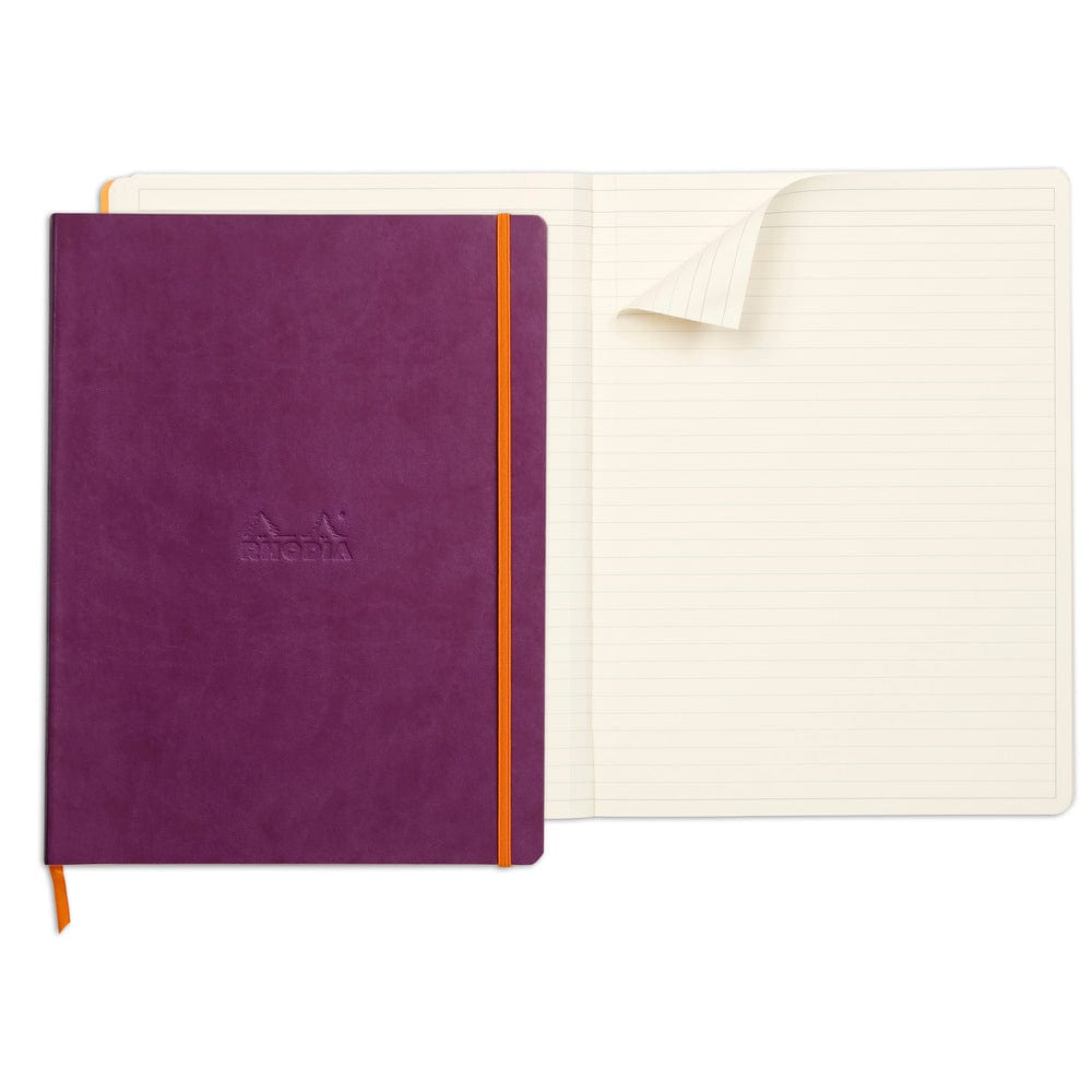 Rhodia Notesbog Rhodiarama softcover notebook PURPLE A4+