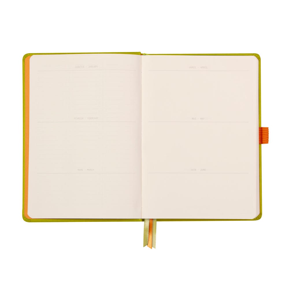 Rhodia Rhodiarama hardcover Goalbook ANISE A5 - Ivory