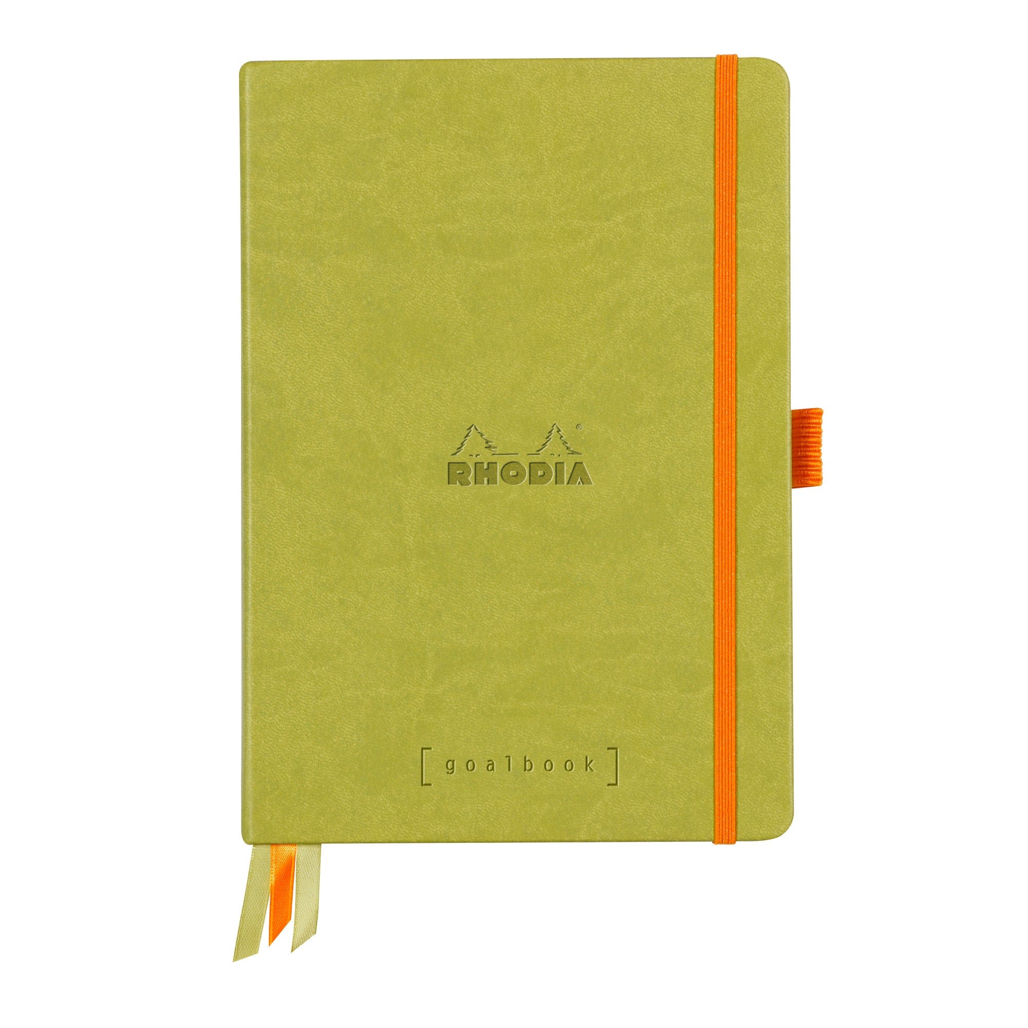 Rhodia Rhodiarama hardcover Goalbook ANISE A5 - White
