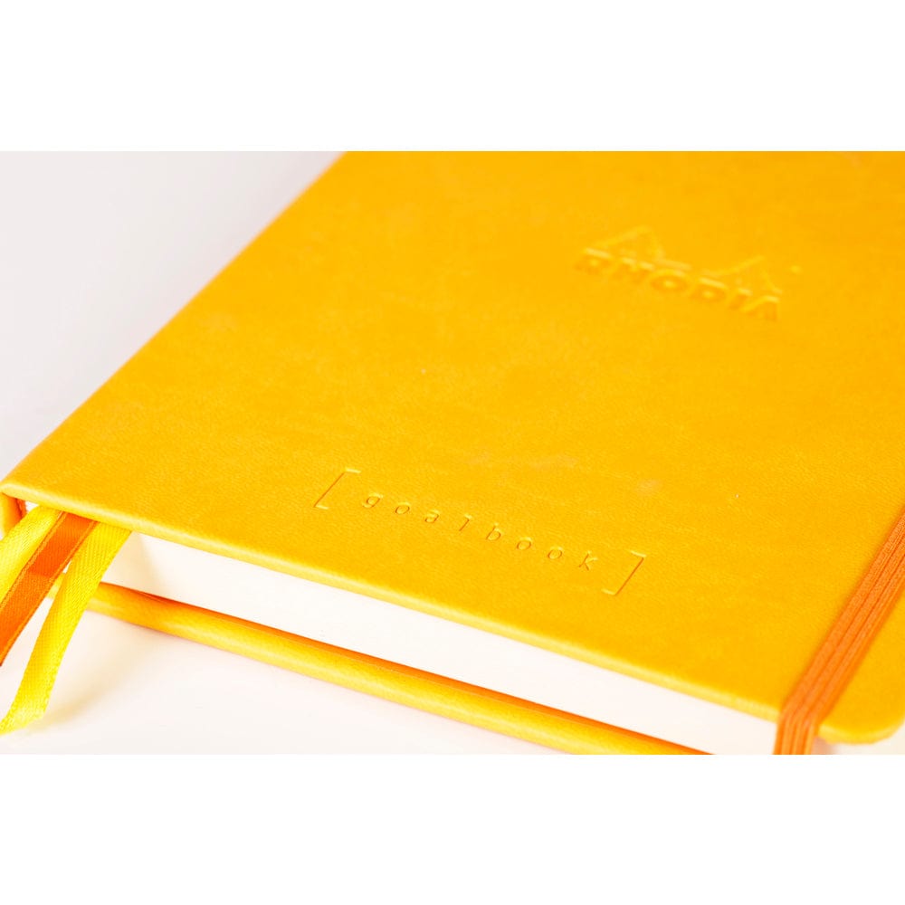 Rhodia Rhodiarama hardcover Goalbook DAFFODIL A5 - White