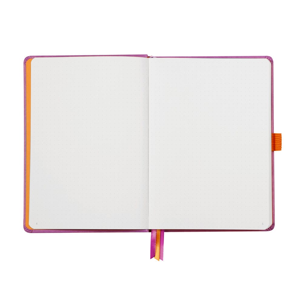 Rhodia Rhodiarama hardcover Goalbook LILAC A5 - White