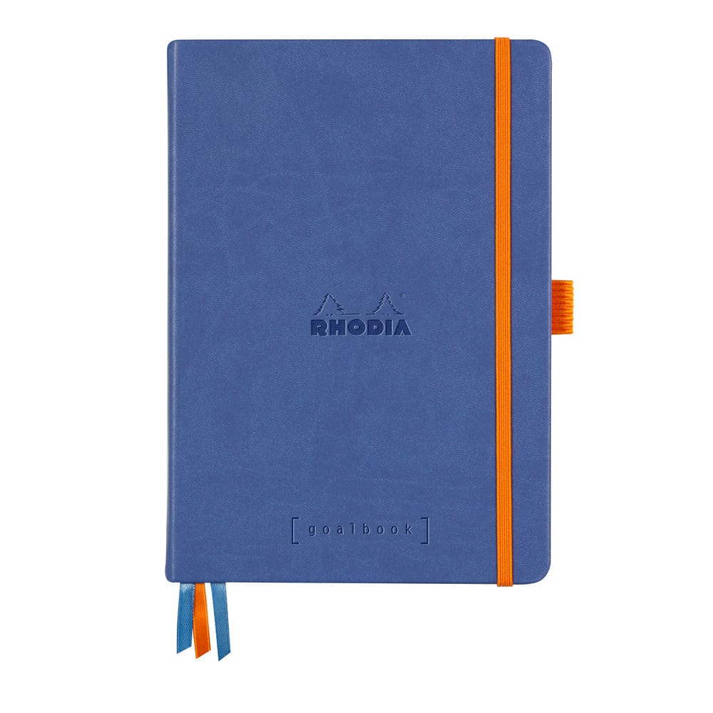 Rhodia Rhodiarama hardcover Goalbook SAPPHIRE A5 - Ivory