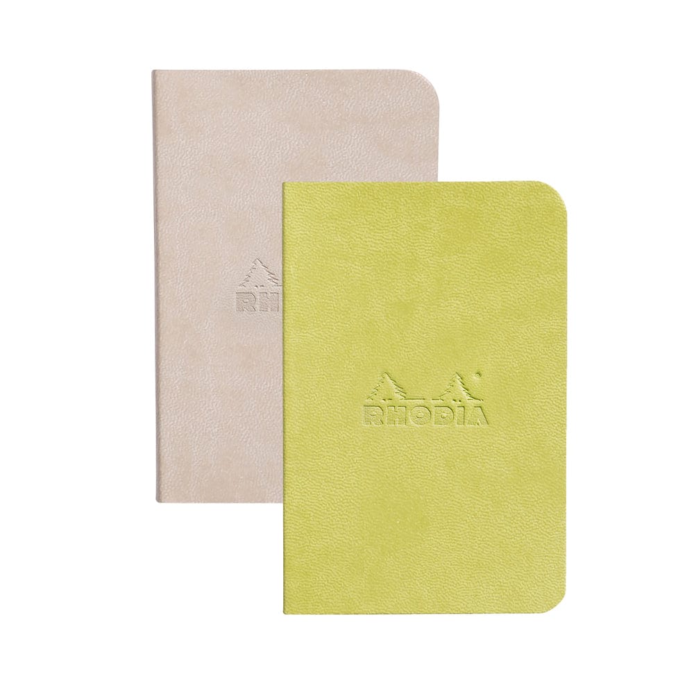 Rhodia Rhodiarama set of 2 Minibooks BEIGE&ANISE