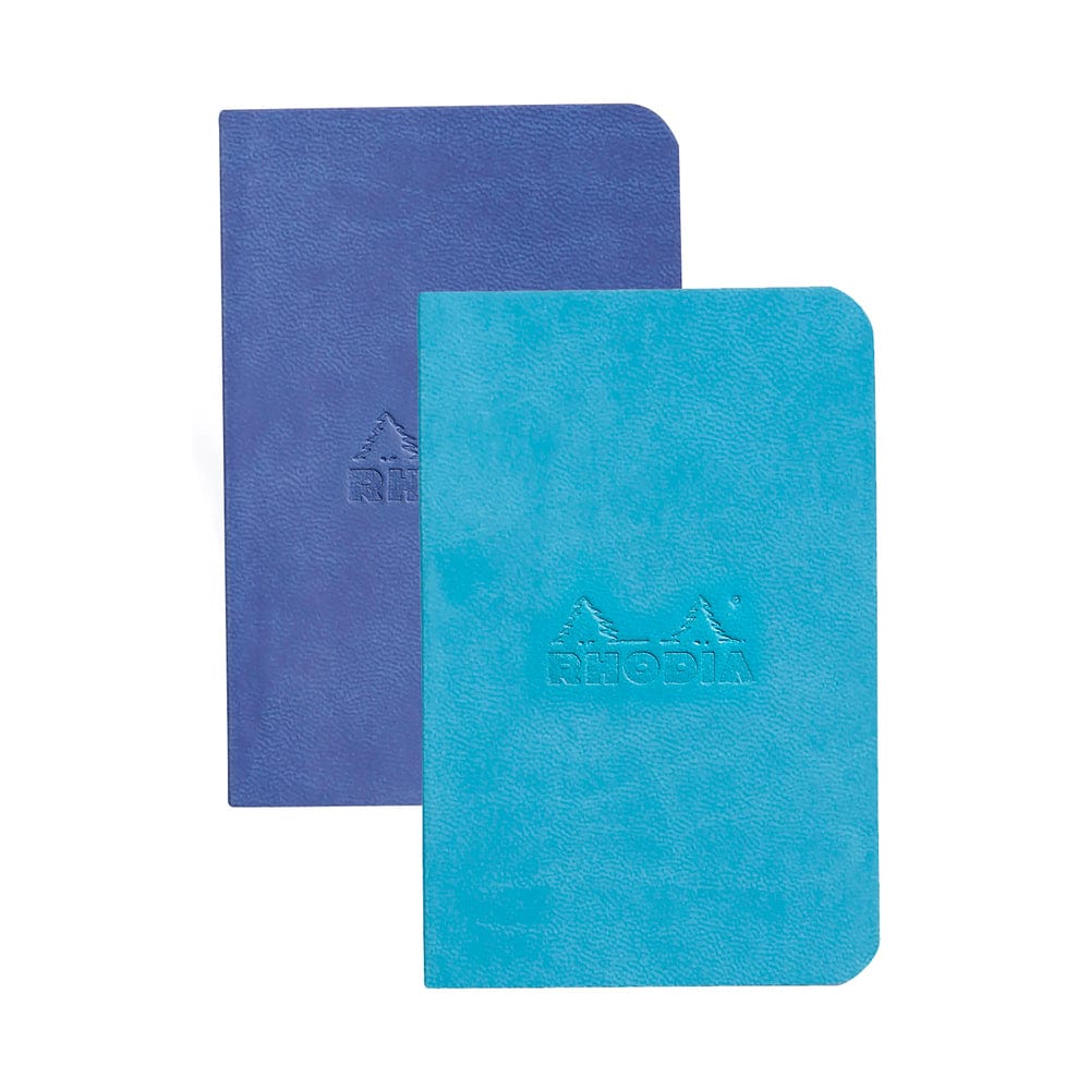 Rhodia Rhodiarama set of 2 Minibooks TURQUOISE&SAPPHIRE
