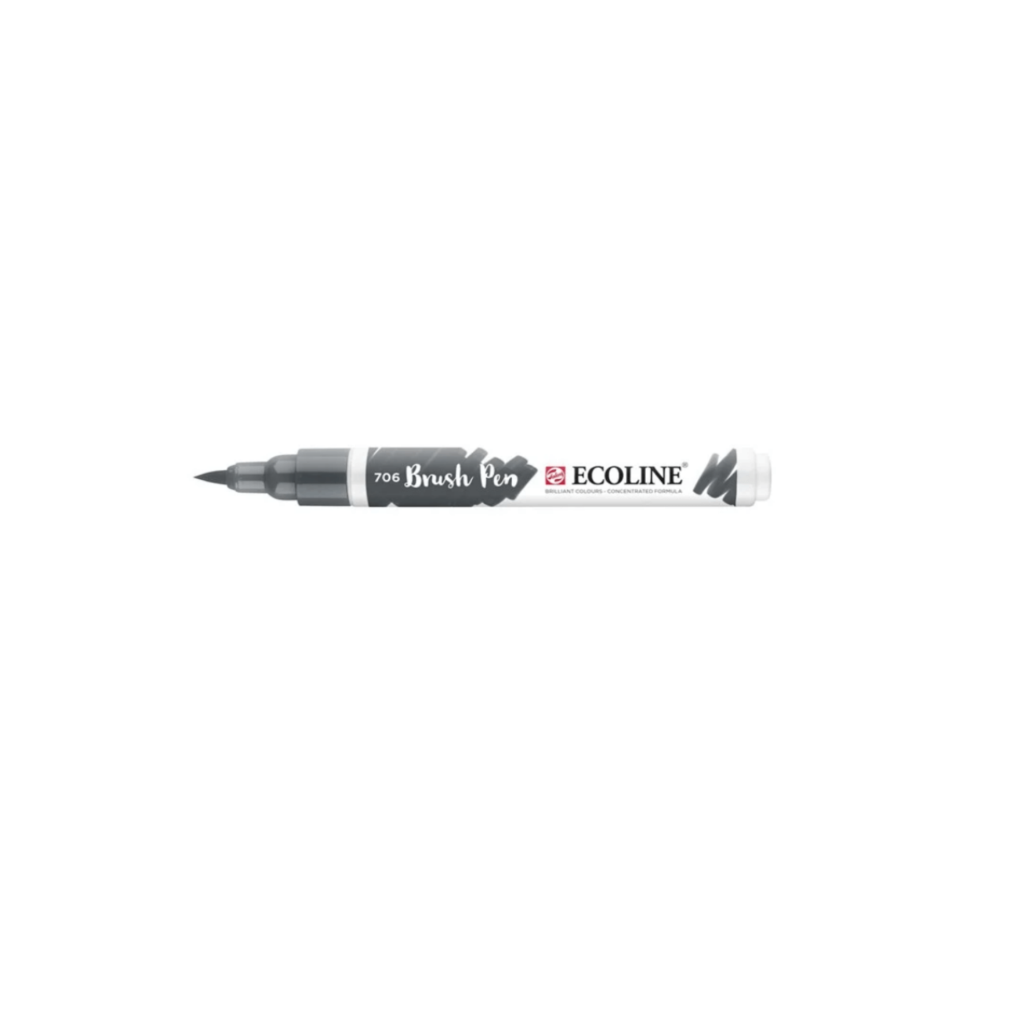 Royal Talens Ecocline Brush Pen Deep Grey