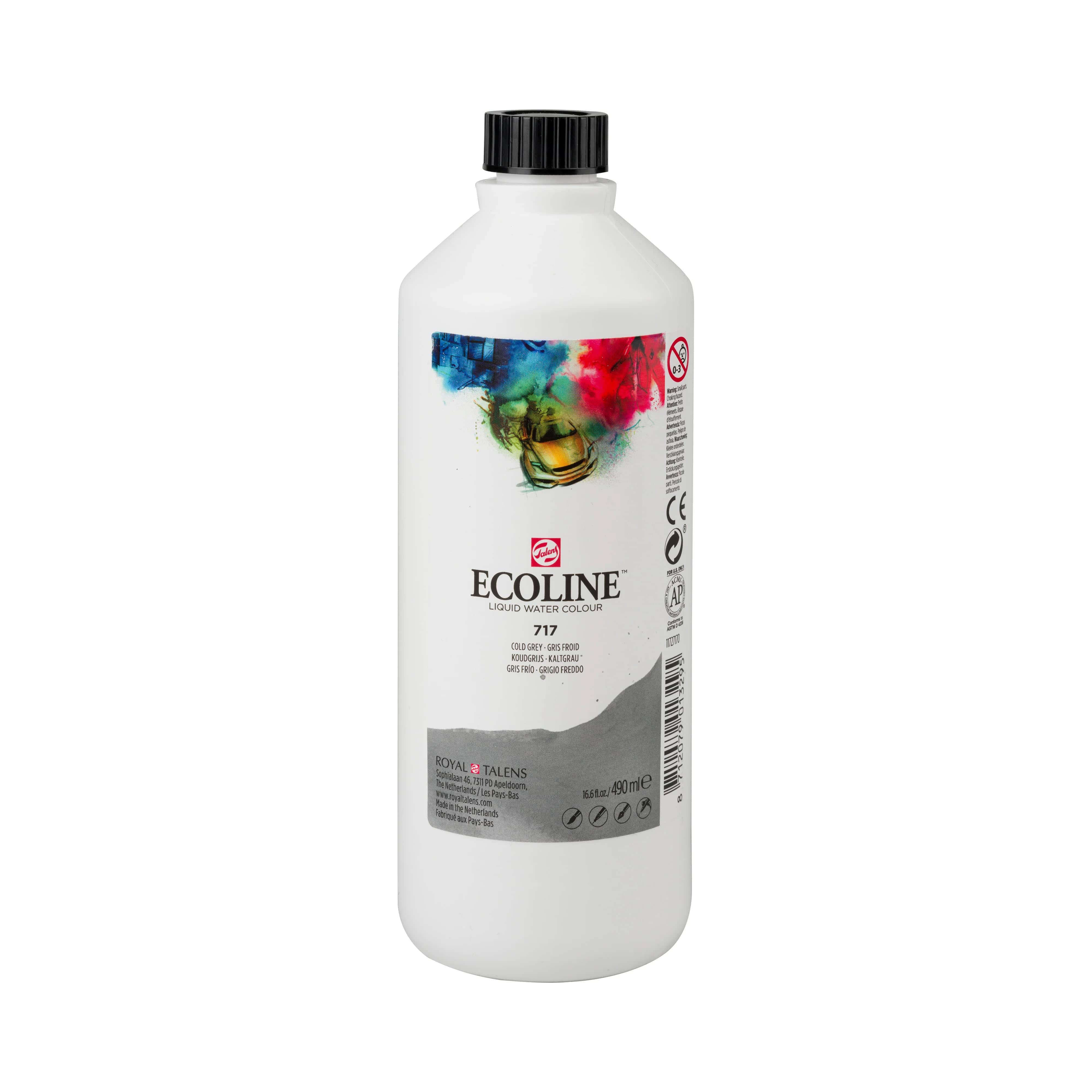 Royal Talens Ecoline 490ml Cold grey