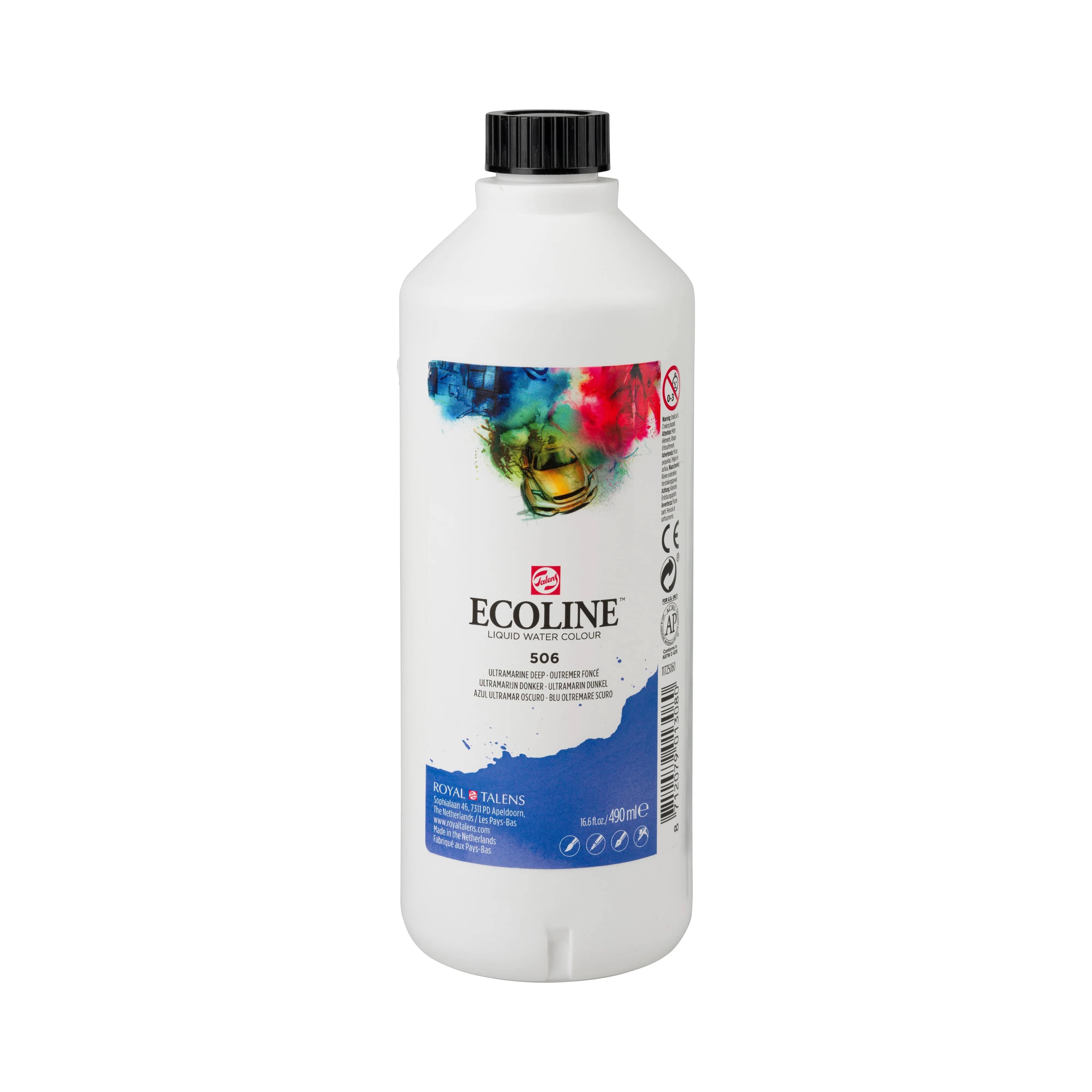 Royal Talens Ecoline 490ml Ultramarine deep