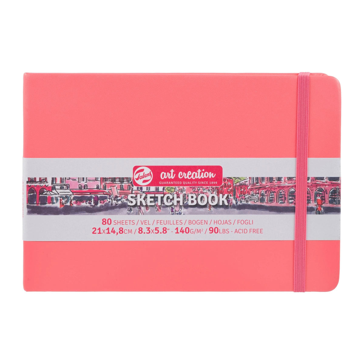 Talens Book TAC SK.BLCK CORAL 21X15 140G