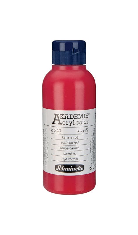 Schmincke Akademie Akryl 250ml Cadmium Red Hue Dark