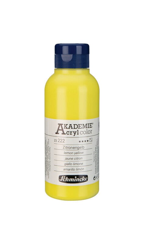 Schmincke Akademie Akryl 250ml Lemon Yellow