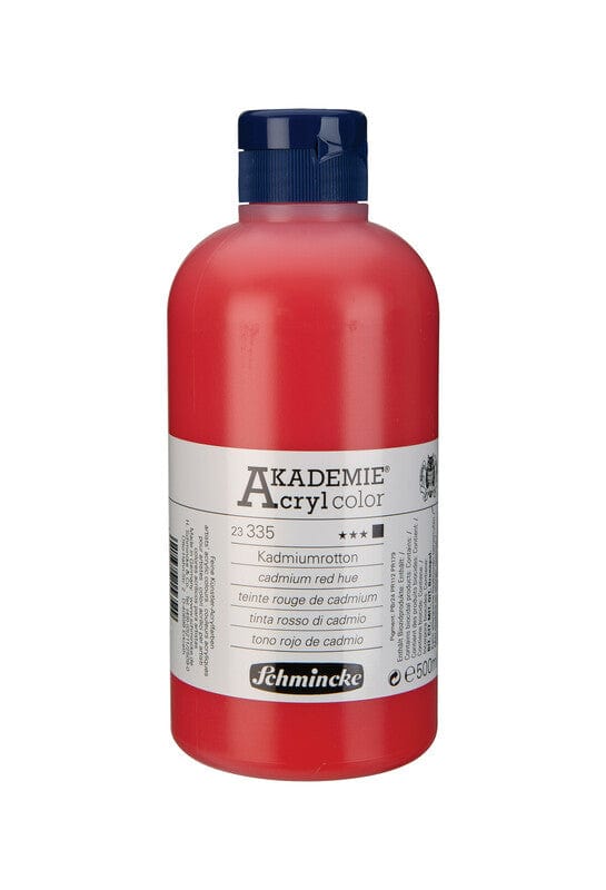 Schmincke Akademie Akryl 500ml Cadmium Red Hue