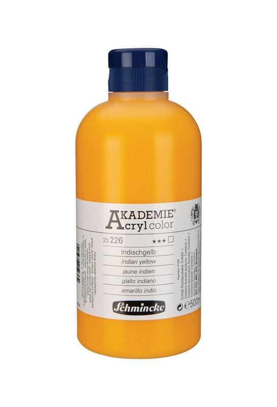 Schmincke Akademie Akryl 500ml Indian Yellow