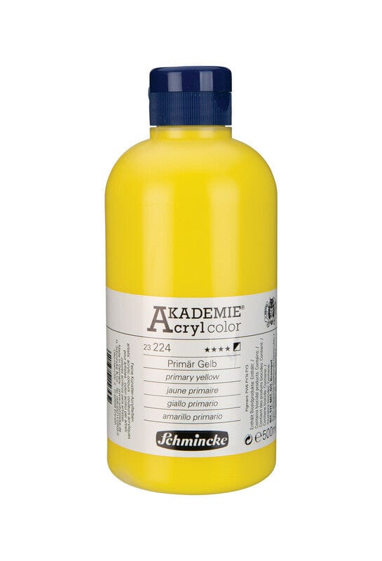 Schmincke Akademie Akryl 500ml Primary Yellow