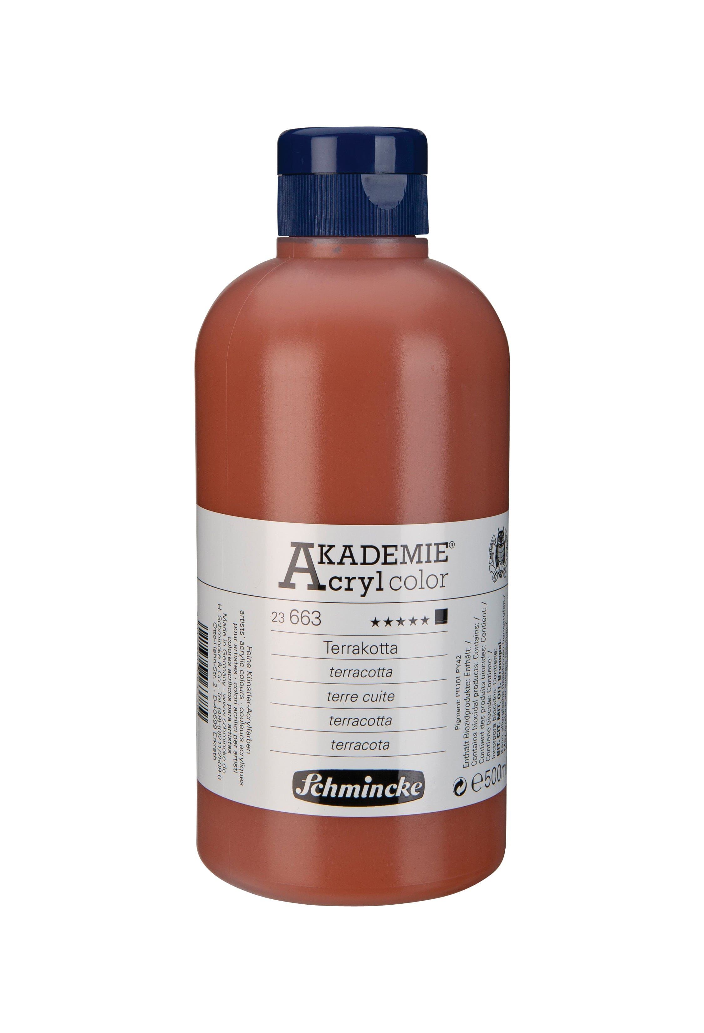 Schmincke Akademie Akryl 500ml Terracotta