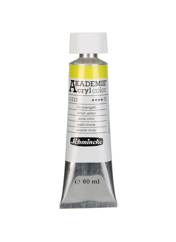 Schmincke Akademie Akryl 60ml Lemon Yellow