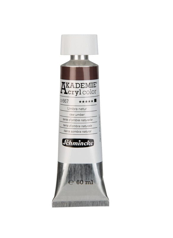 Schmincke Akademie Akryl 60ml Raw Umber