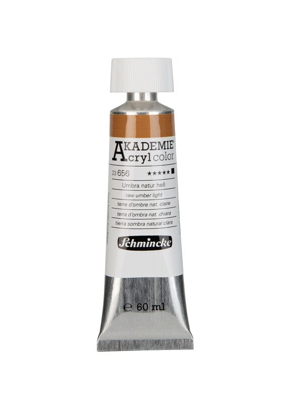 Schmincke Akademie Akryl 60ml Raw Umber Light