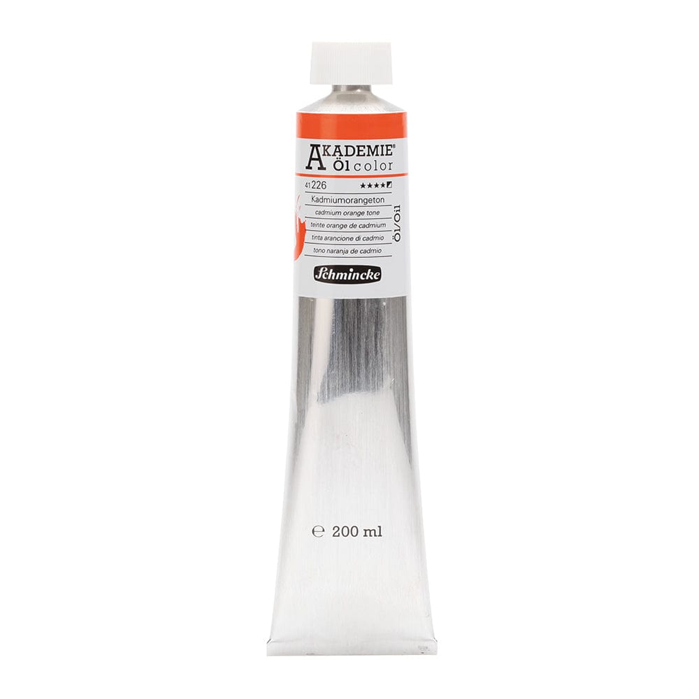 Schmincke Akademie Oil 200ml Cadmium Orange Hue