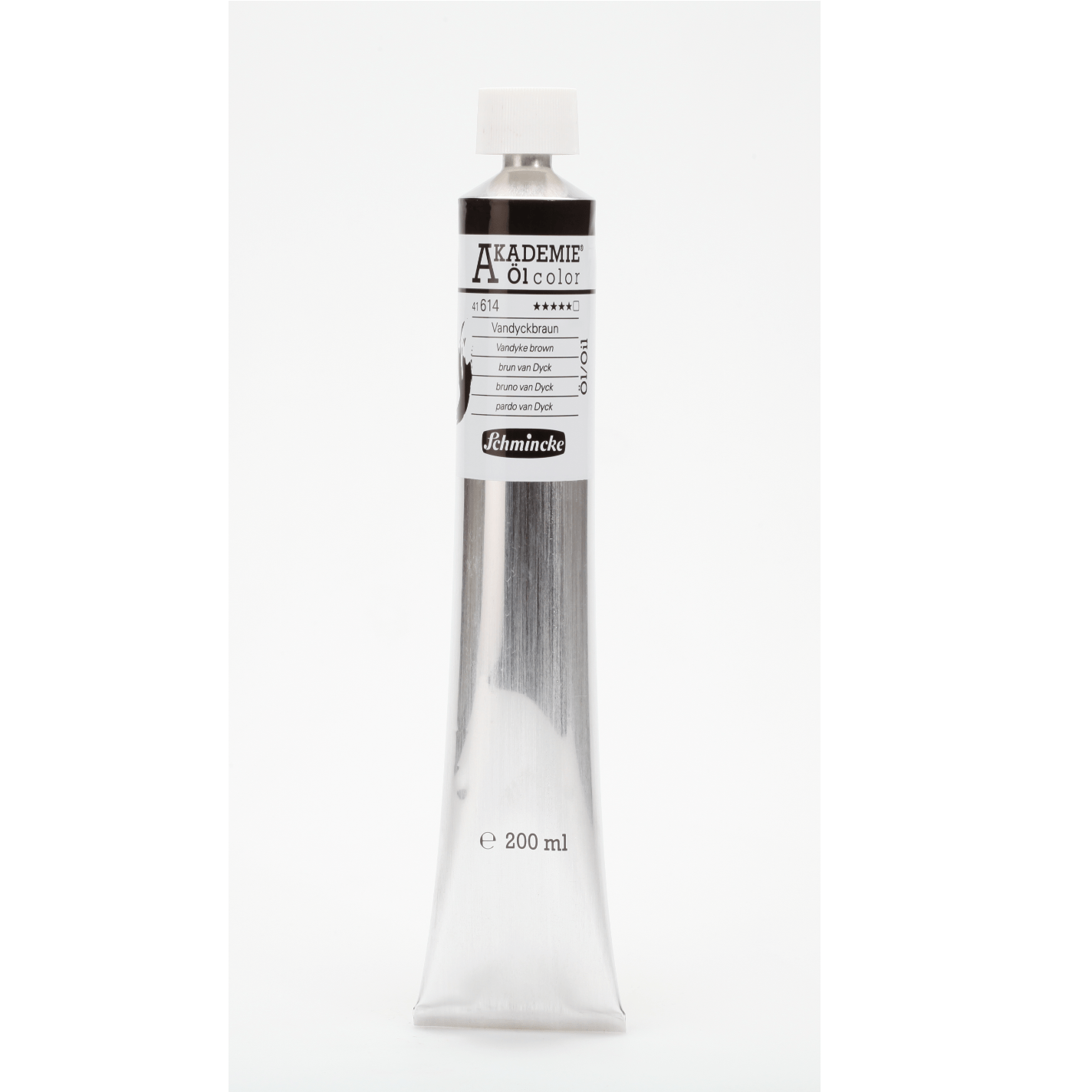 Schmincke Akademie Oil 200ml Vandyke Brown