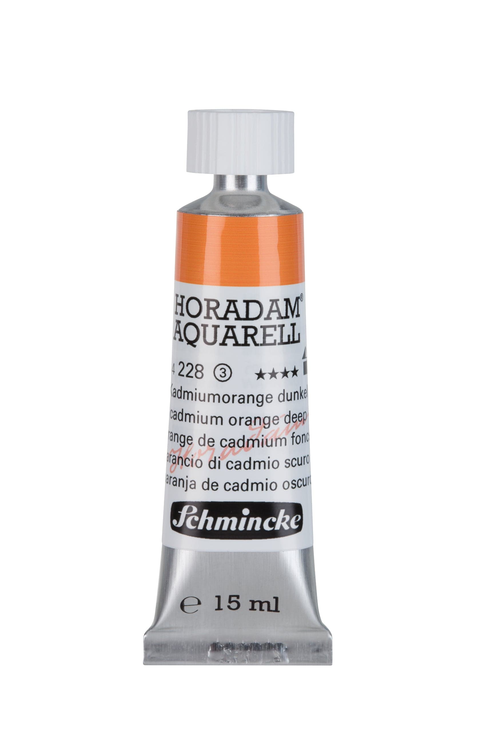 Schmincke Akvarelmaling 15ml Cadmium Orange Deep