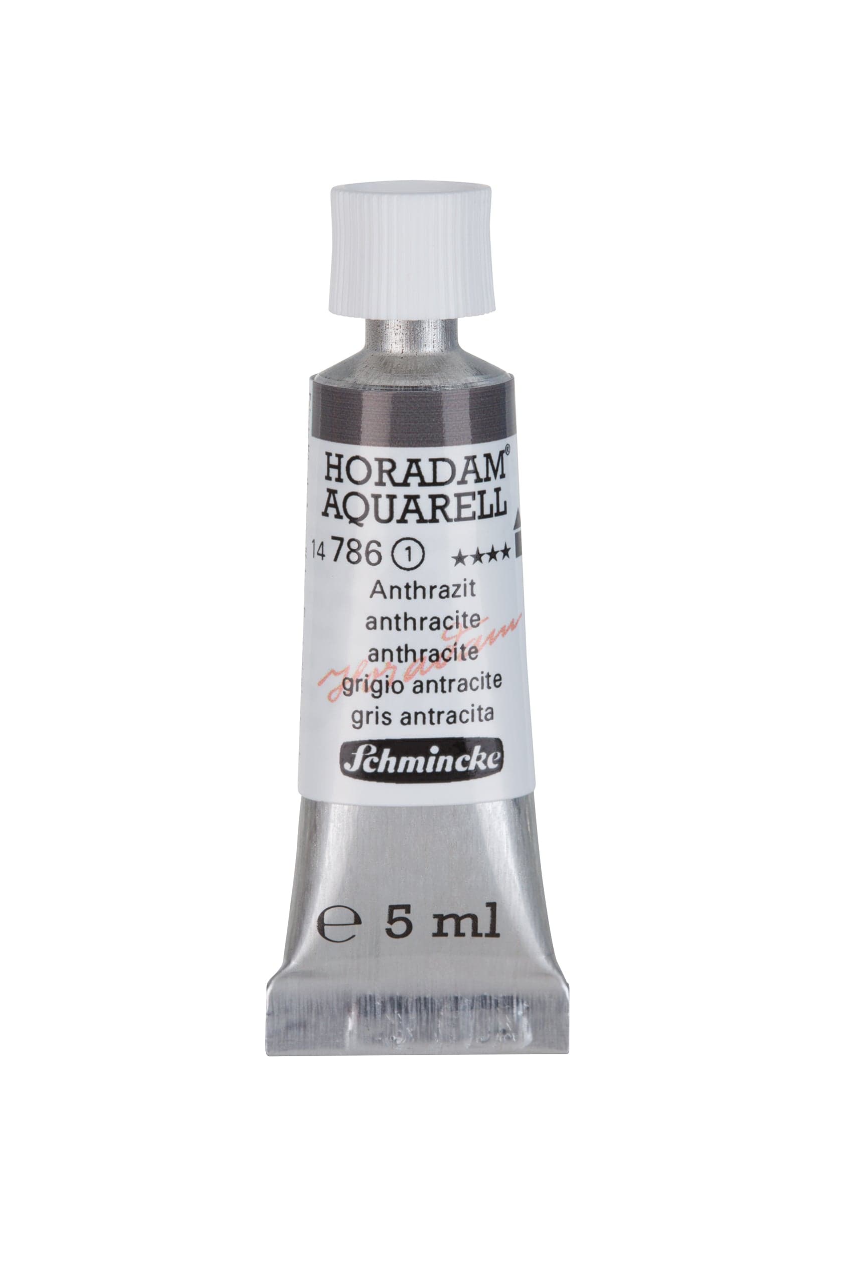 Schmincke Akvarelmaling 5ml Anthracite