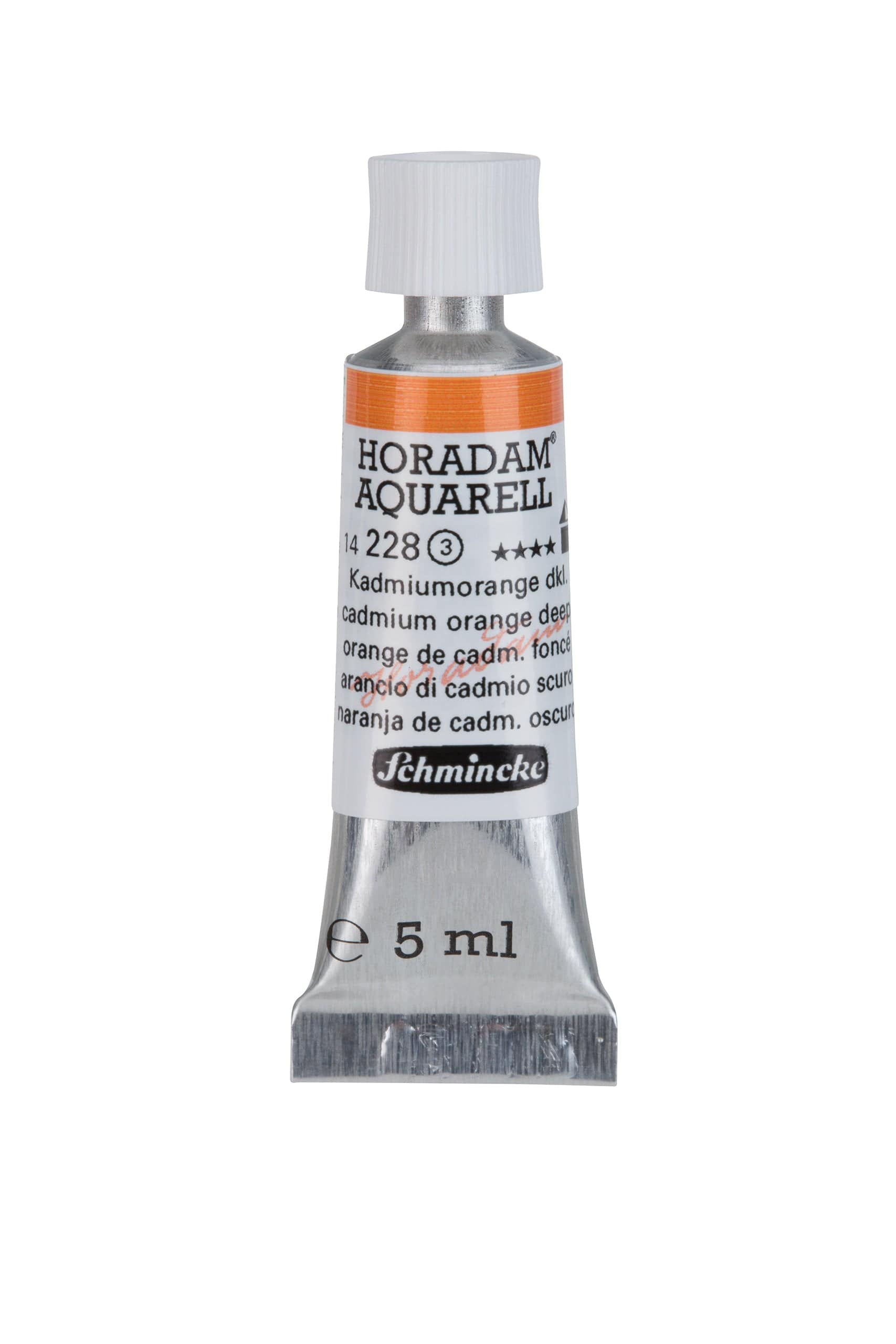 Schmincke Akvarelmaling 5ml Cadmium Orange Deep