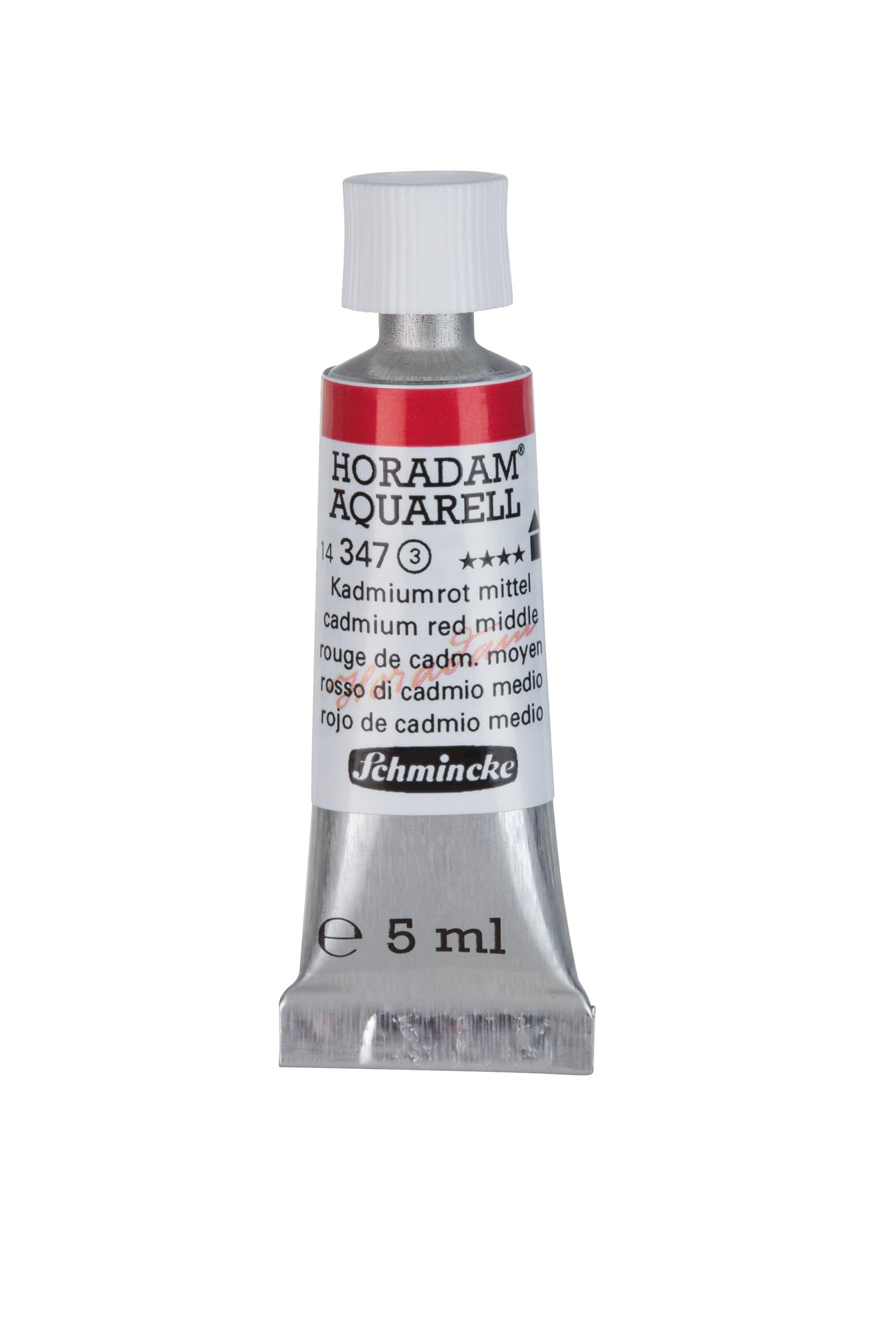 Schmincke Akvarelmaling 5ml Cadmium Red Medium