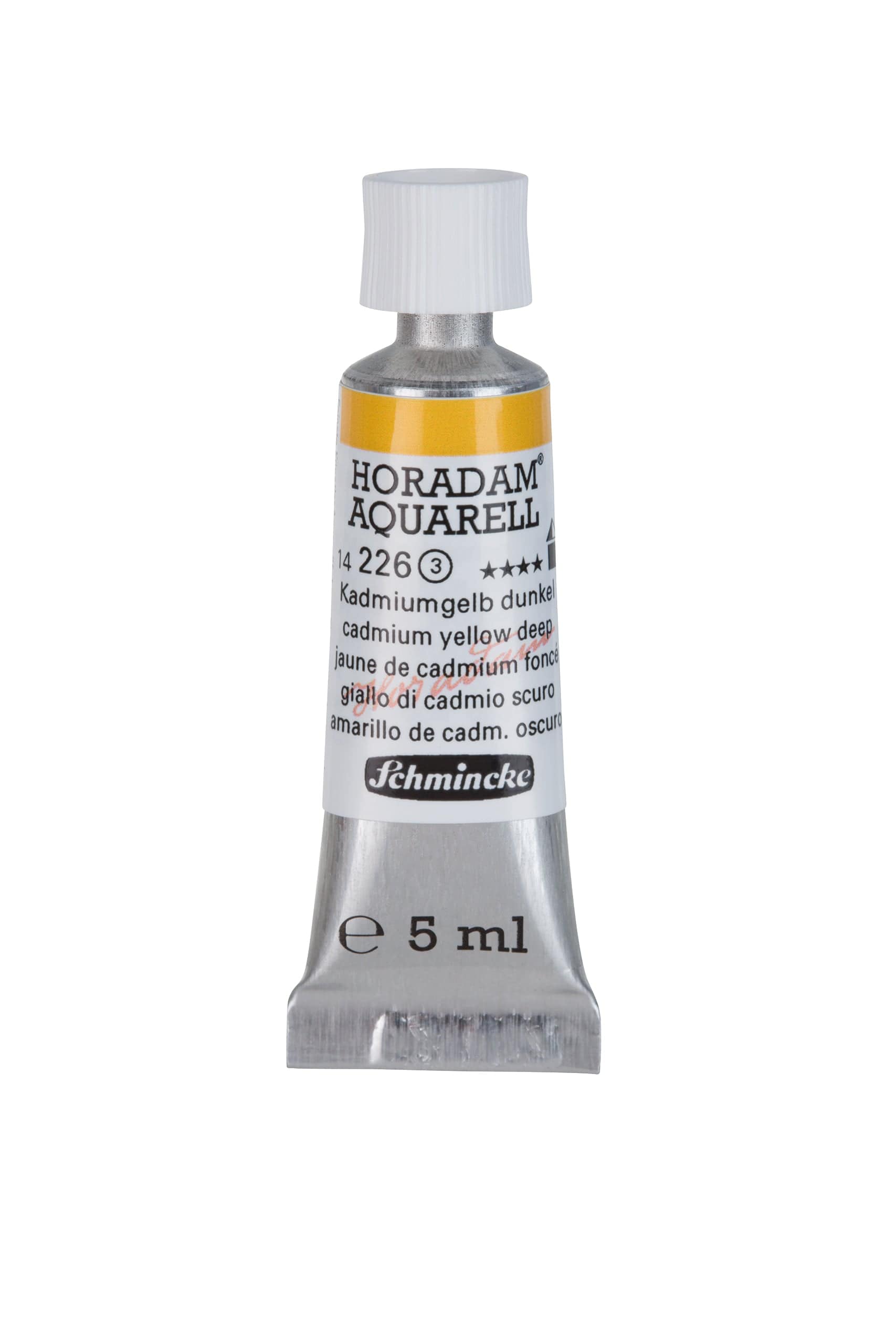 Schmincke Akvarelmaling 5ml Cadmium Yellow Deep