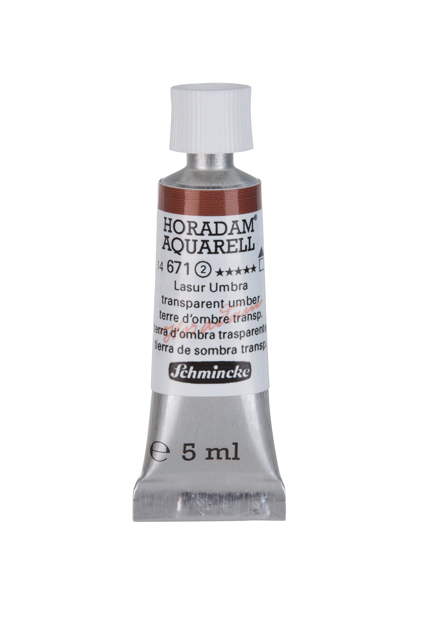 Schmincke Akvarelmaling 5ml Transparent Umber