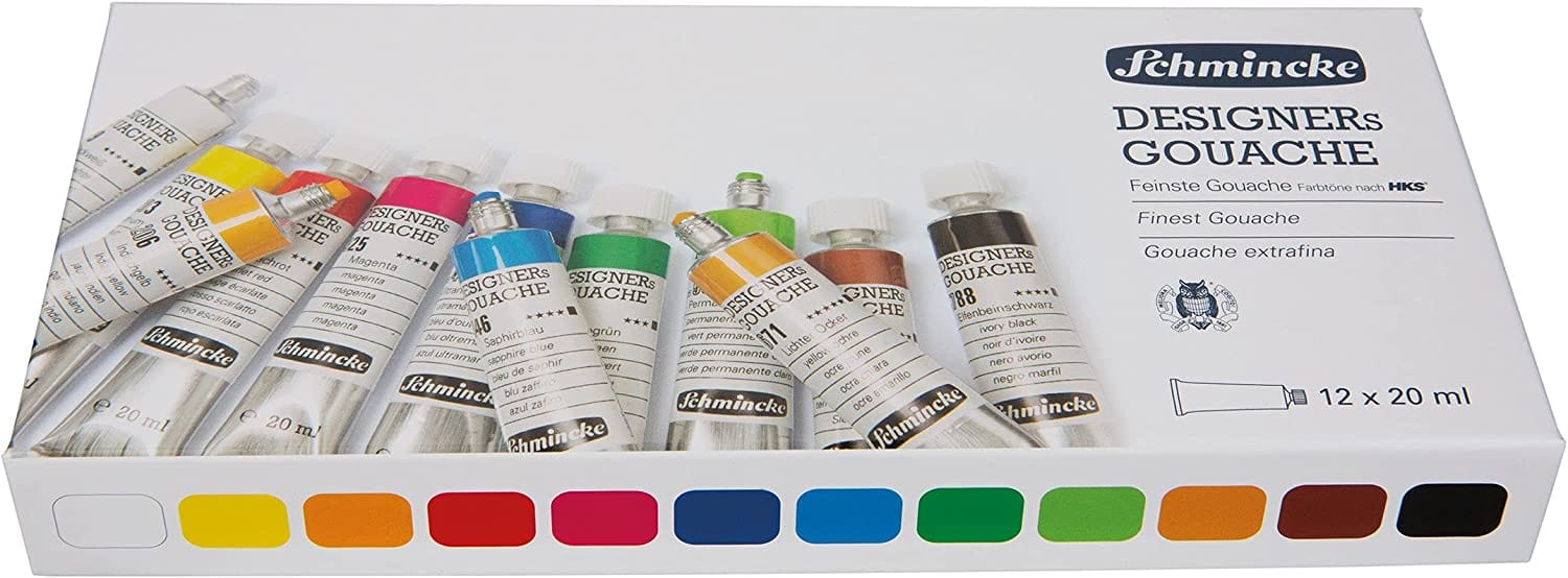 HKS Designers GOUACHE Kobalt modra temna 20 ml tuba