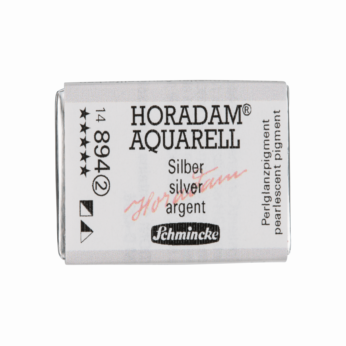 Schmincke Horadam Aquarell pans 1/1 pan Silver