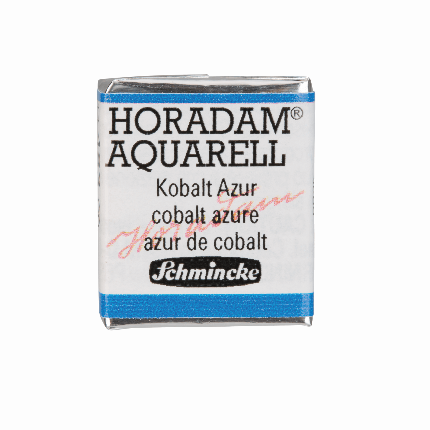 Schmincke Horadam Aquarell pans 1/2 pan Cobalt Azure