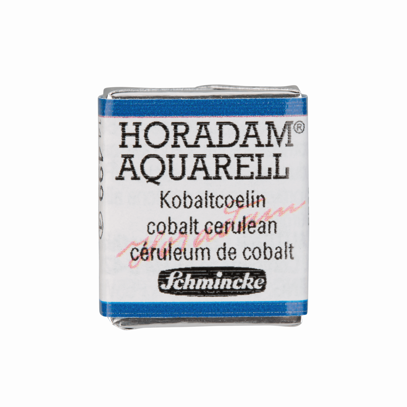Schmincke Horadam Aquarell pans 1/2 pan Cobalt Cerulean