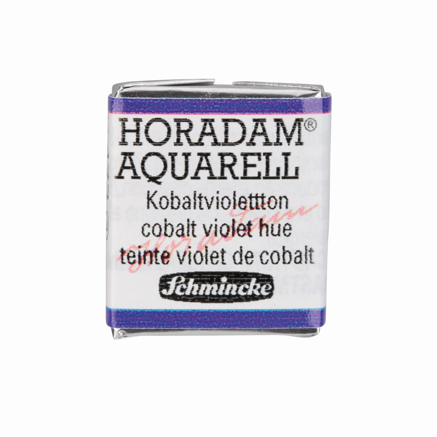 Schmincke Horadam Aquarell pans 1/2 pan Cobalt Violet Hue