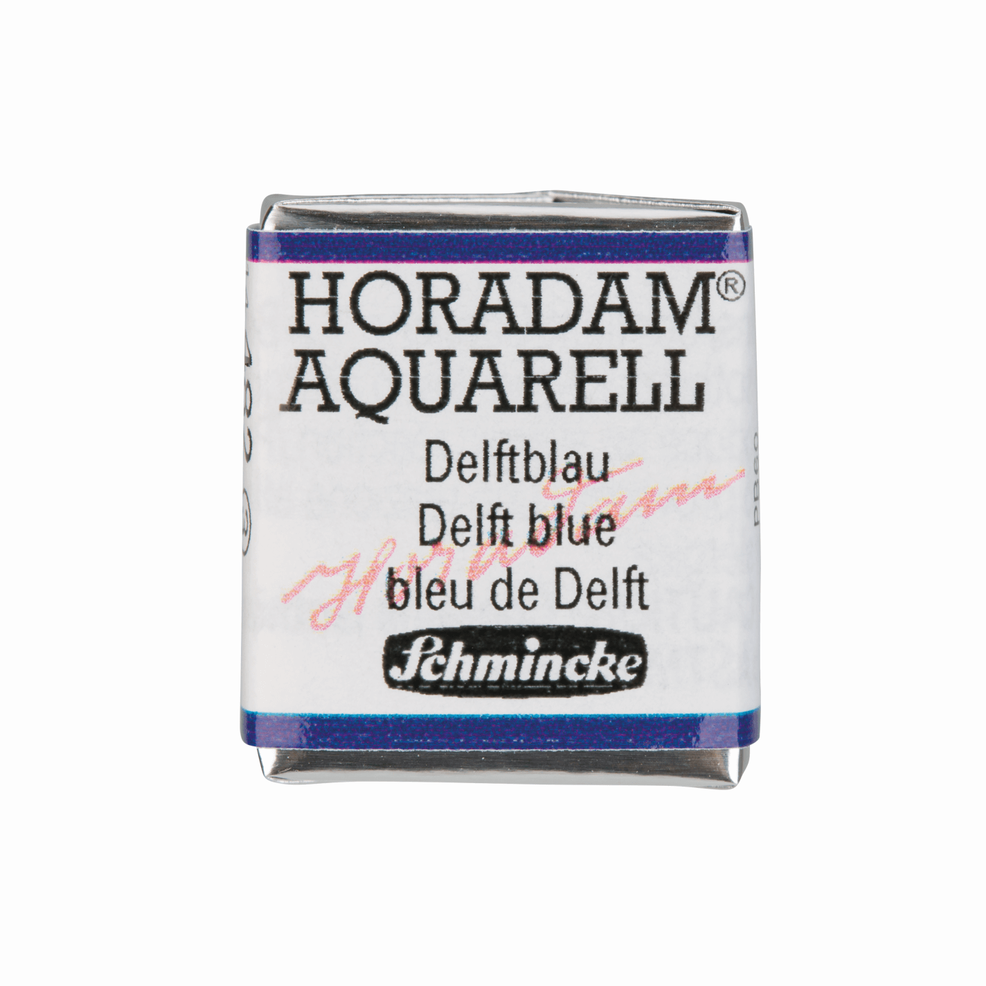 Schmincke Horadam Aquarell pans 1/2 pan Delft Blue