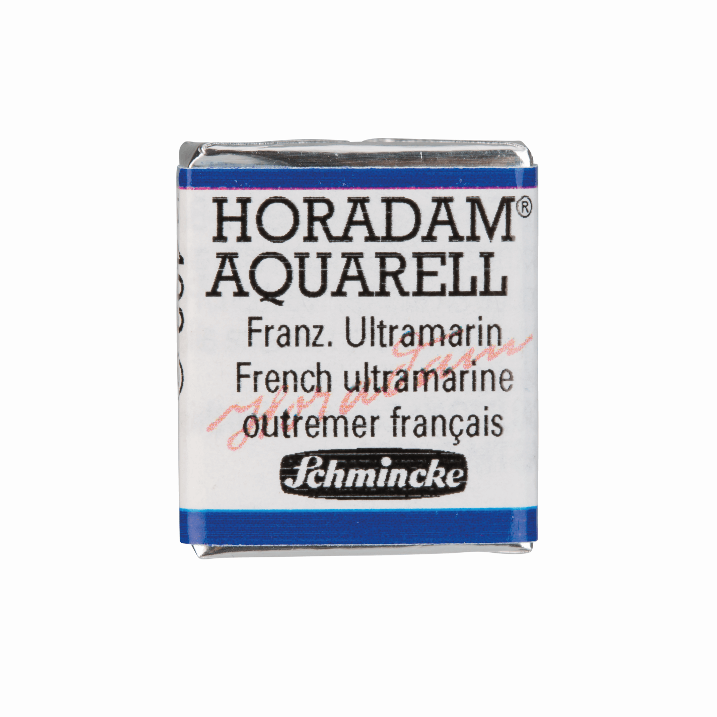 Schmincke Horadam Aquarell pans 1/2 pan French Ultramarine