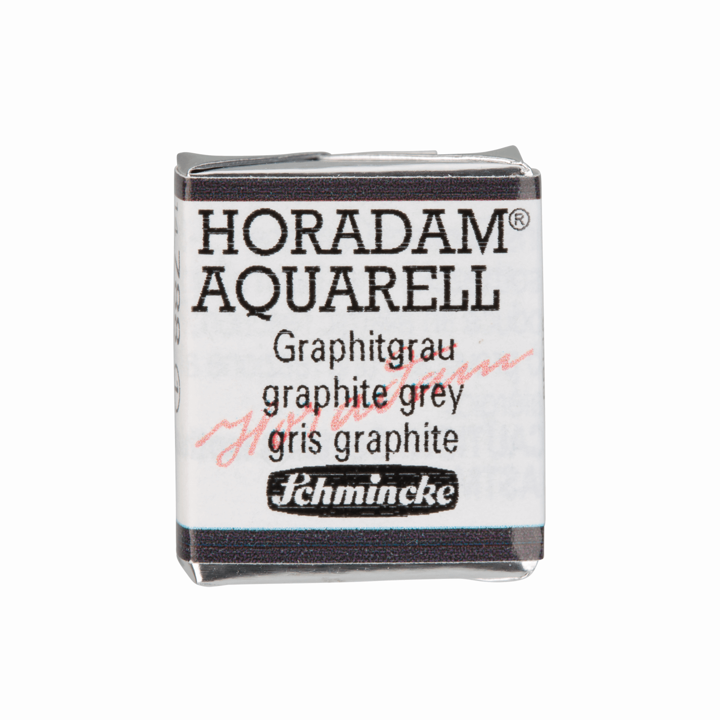 Schmincke Horadam Aquarell pans 1/2 pan Graphite Grey