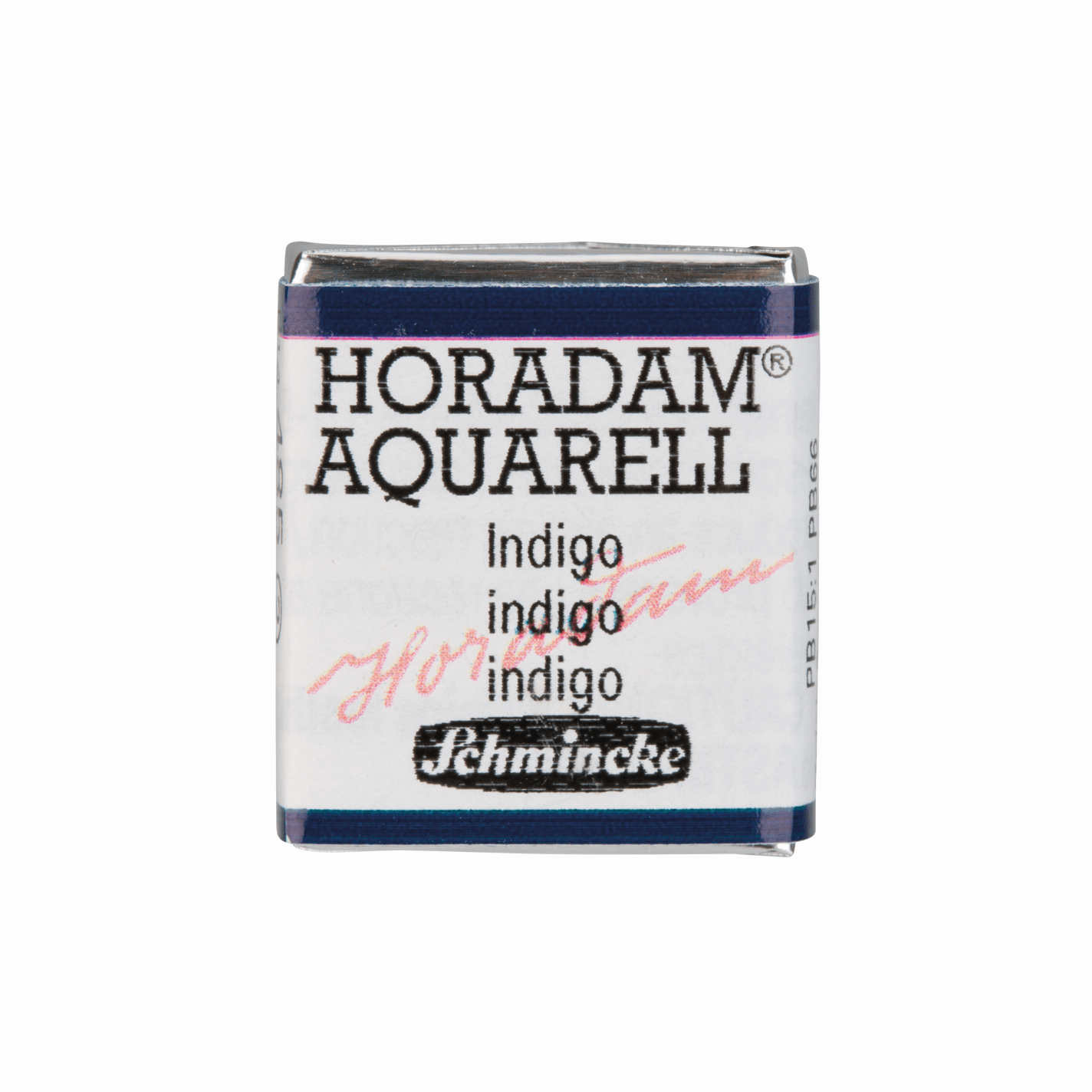 Schmincke Horadam Aquarell pans 1/2 pan Indigo