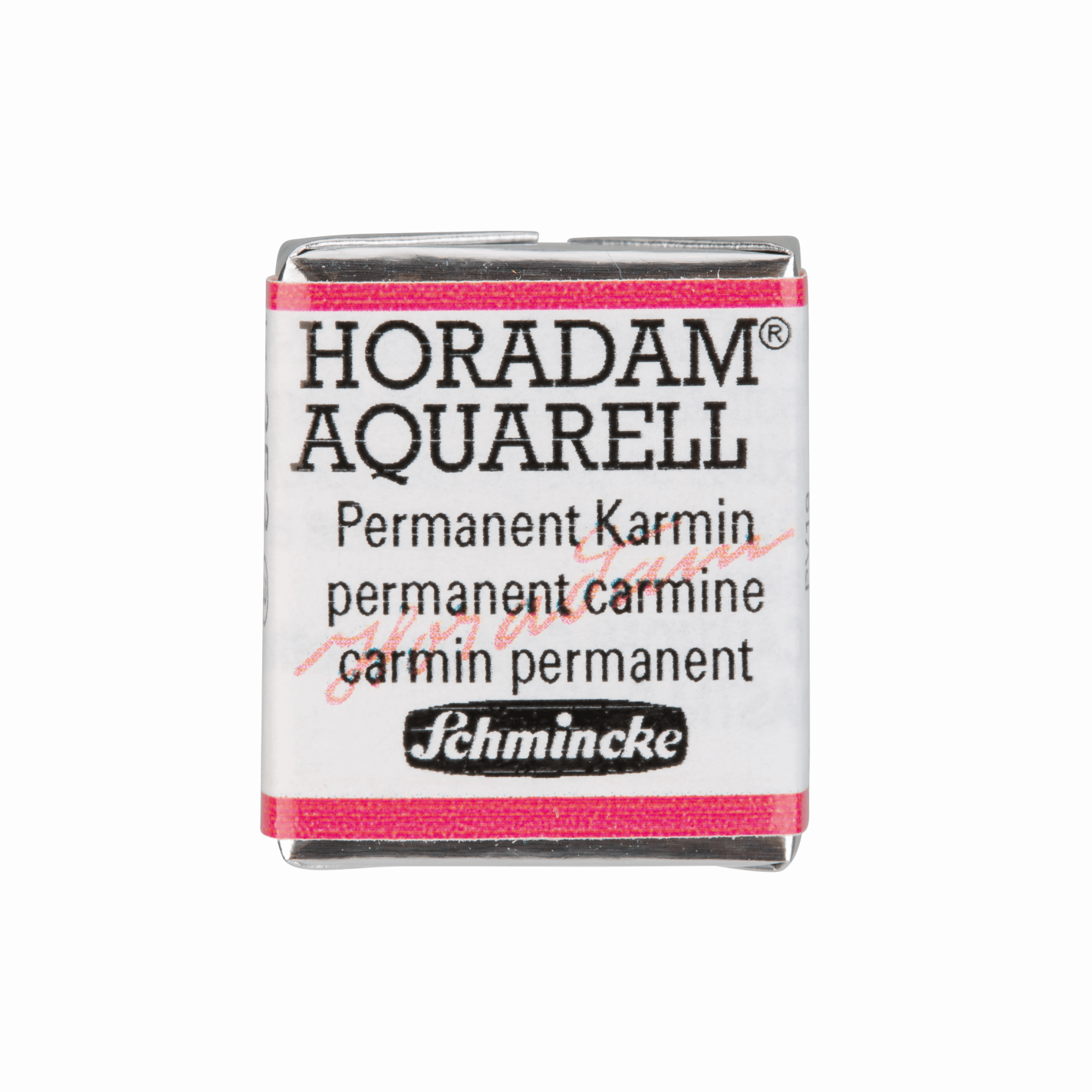 Schmincke Horadam Aquarell pans 1/2 pan Permanent Carmine