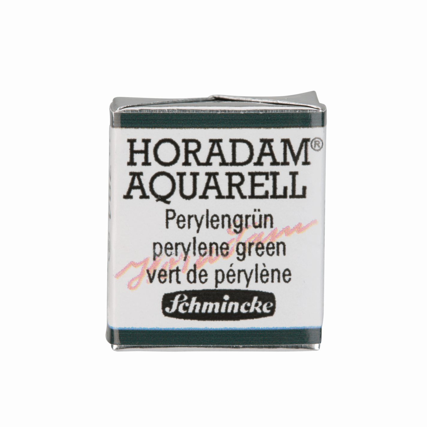 Schmincke Horadam Aquarell pans 1/2 pan Perylene Green