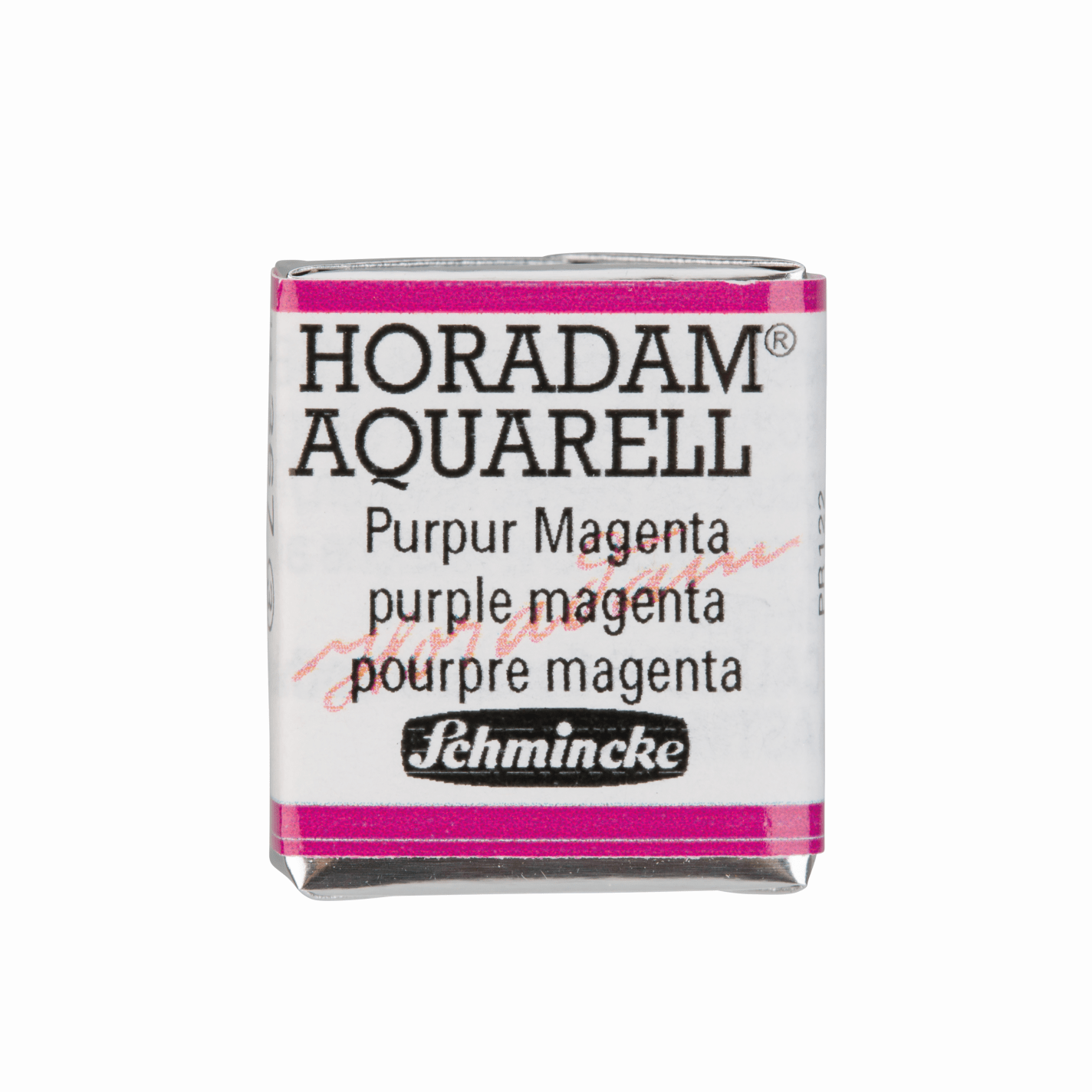 Schmincke Horadam Aquarell pans 1/2 pan Purple Magenta