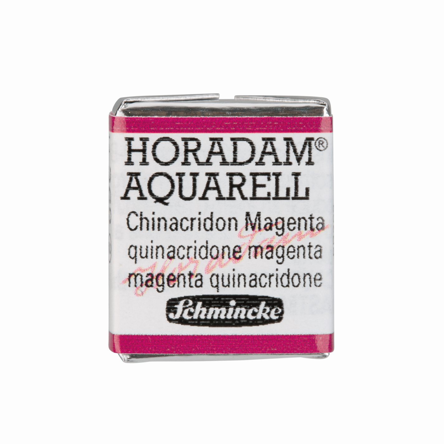 Schmincke Horadam Aquarell pans 1/2 pan Quinacridone Magenta