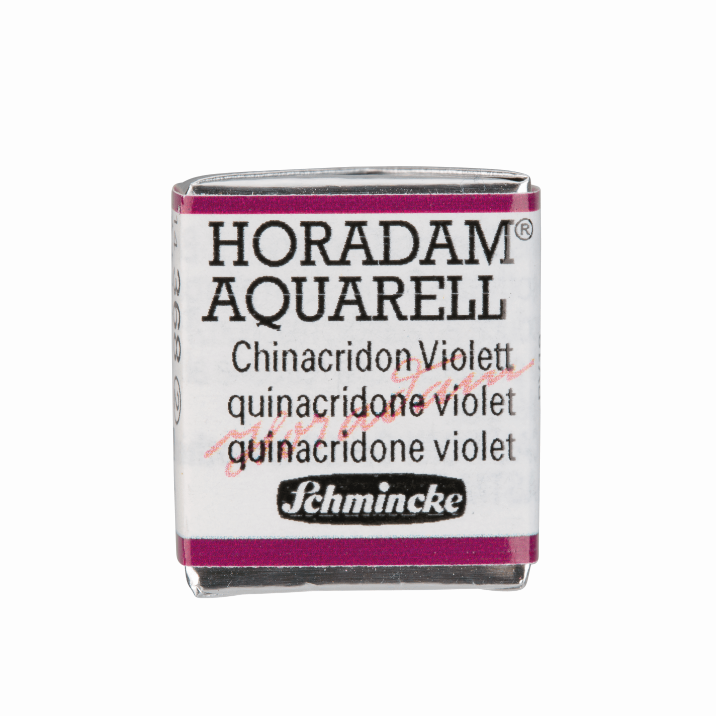 Schmincke Horadam Aquarell pans 1/2 pan Quinacridone Violet
