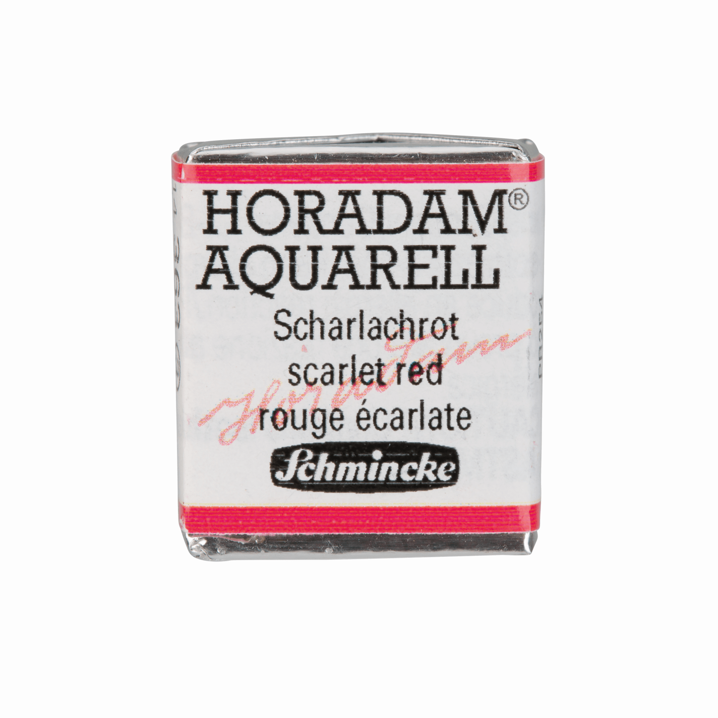 Schmincke Horadam Aquarell pans 1/2 pan Scarlet Red