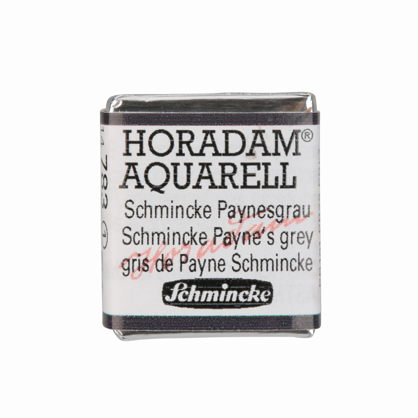 Schmincke Horadam Aquarell pans 1/2 pan Schmincke Payne‘s Grey