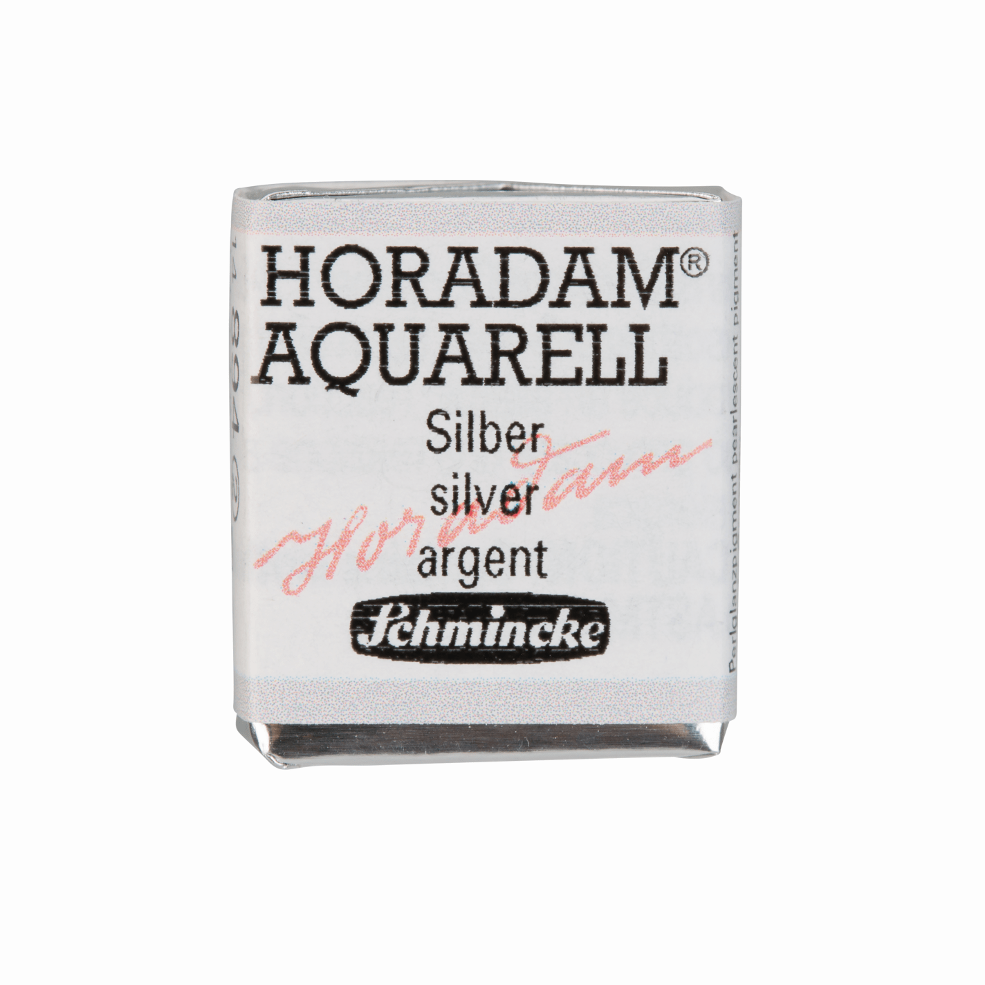 Schmincke Horadam Aquarell pans 1/2 pan Silver