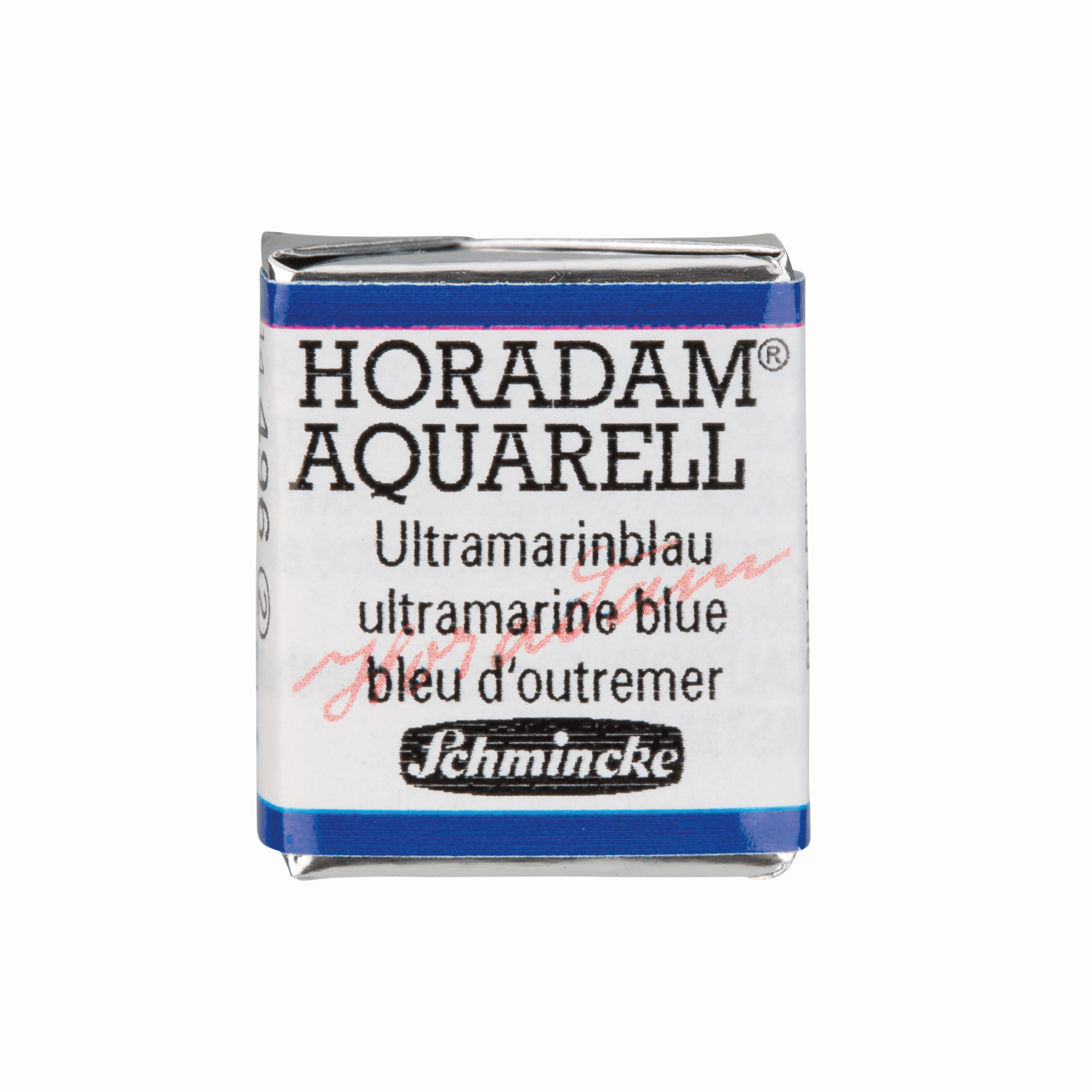 Schmincke Horadam Aquarell pans 1/2 pan Ultramarine Blue